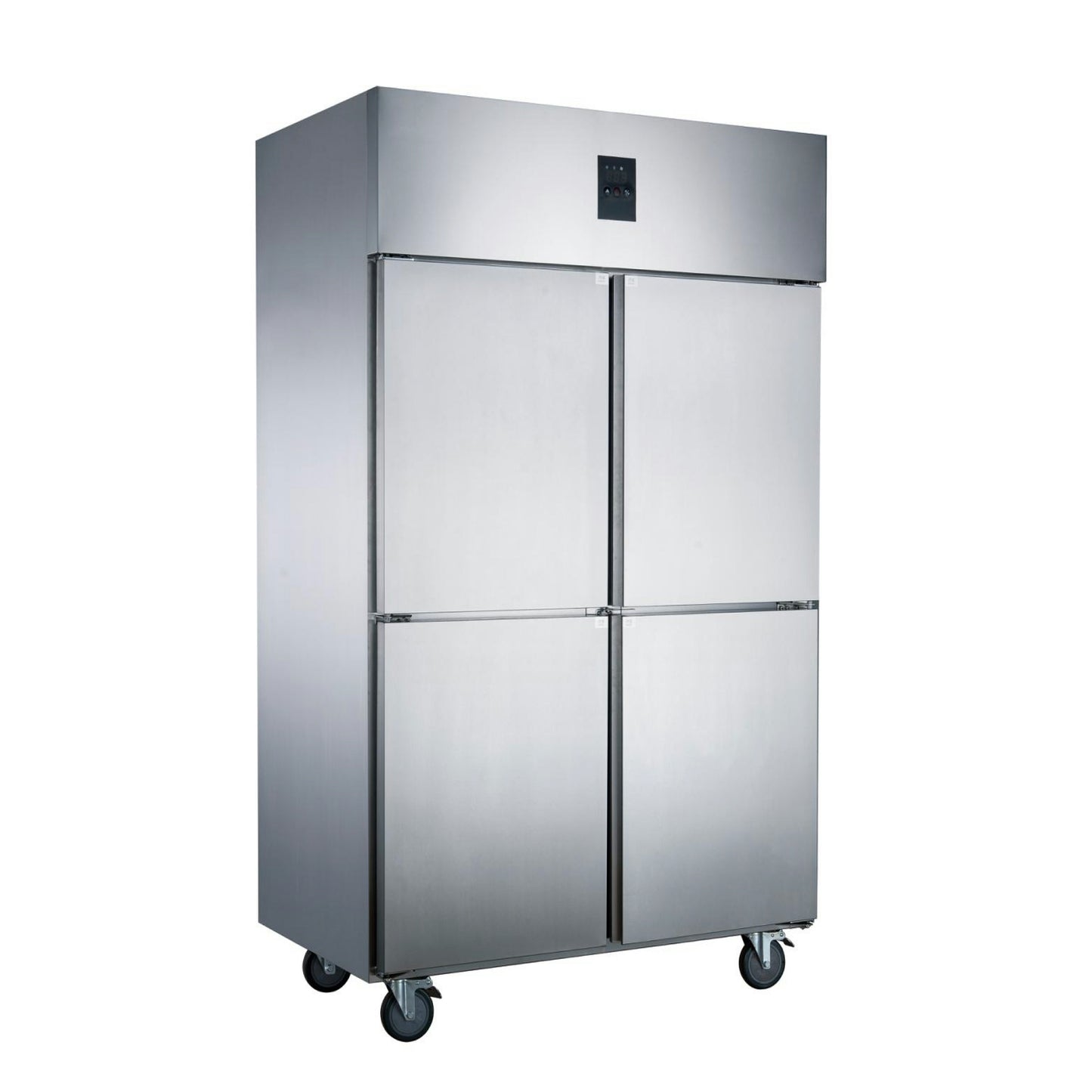 900L/1210*760*1980mm/4Doors/0 ~ 5°C Upright Chiller Commercial Refrigeration