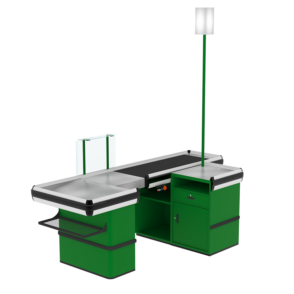 Checkout Counter with Conveyor