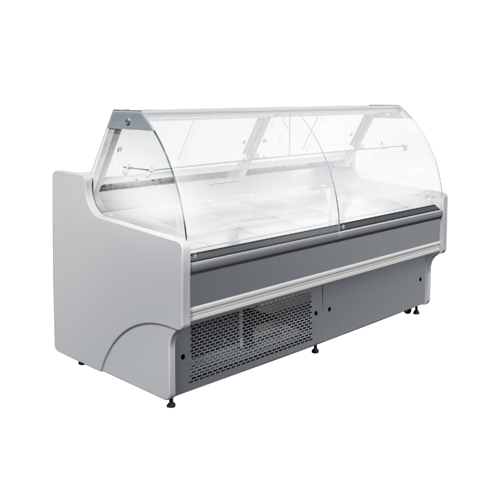 -1~5℃ Service Over Counter Curved Glass